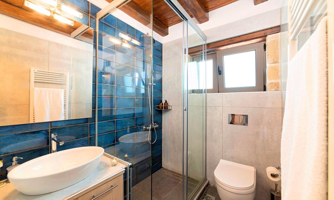 Steve Kois Villa Heated Pool La Canea Esterno foto