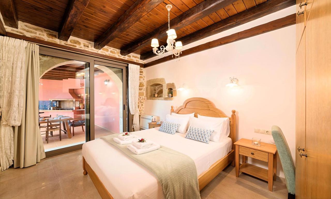 Steve Kois Villa Heated Pool La Canea Esterno foto